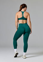 RecStretch™ V-Wrap Sculptseam® Plus Mid-Rise Legging Evergreen Leggings/Joggers Paragon Fitwear 