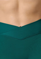 RecStretch™ V-Wrap Sculptseam® Plus Mid-Rise Legging Evergreen Leggings/Joggers Paragon Fitwear 