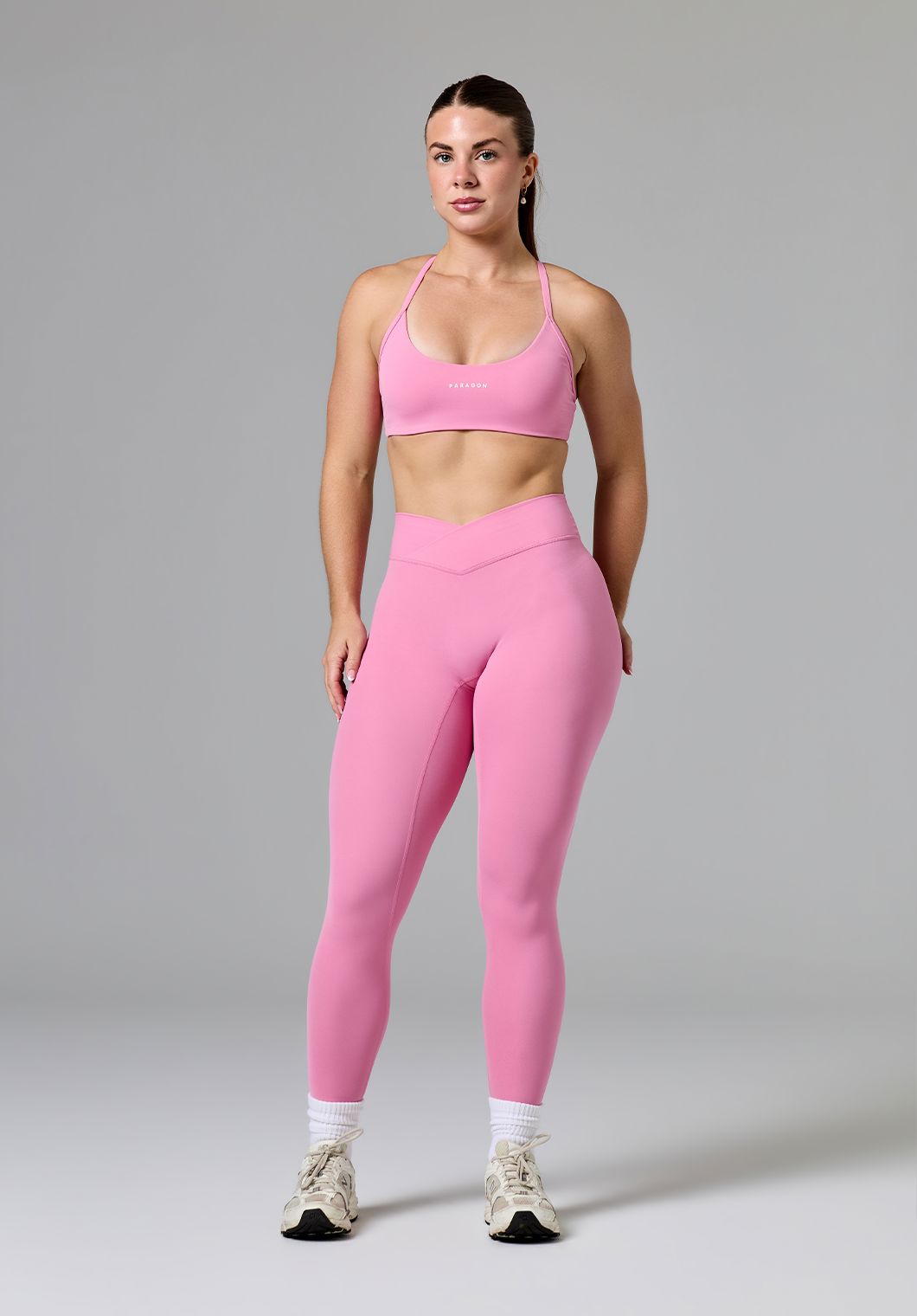 RecStretch™ V-Wrap Sculptseam® Plus Mid-Rise Legging Teacup Leggings/Joggers Paragon Fitwear 