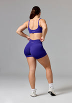 RecStretch™ V Wrap Mid-Rise Sculptseam® Plus Short 5” Cosmic Shorts Paragon Fitwear 