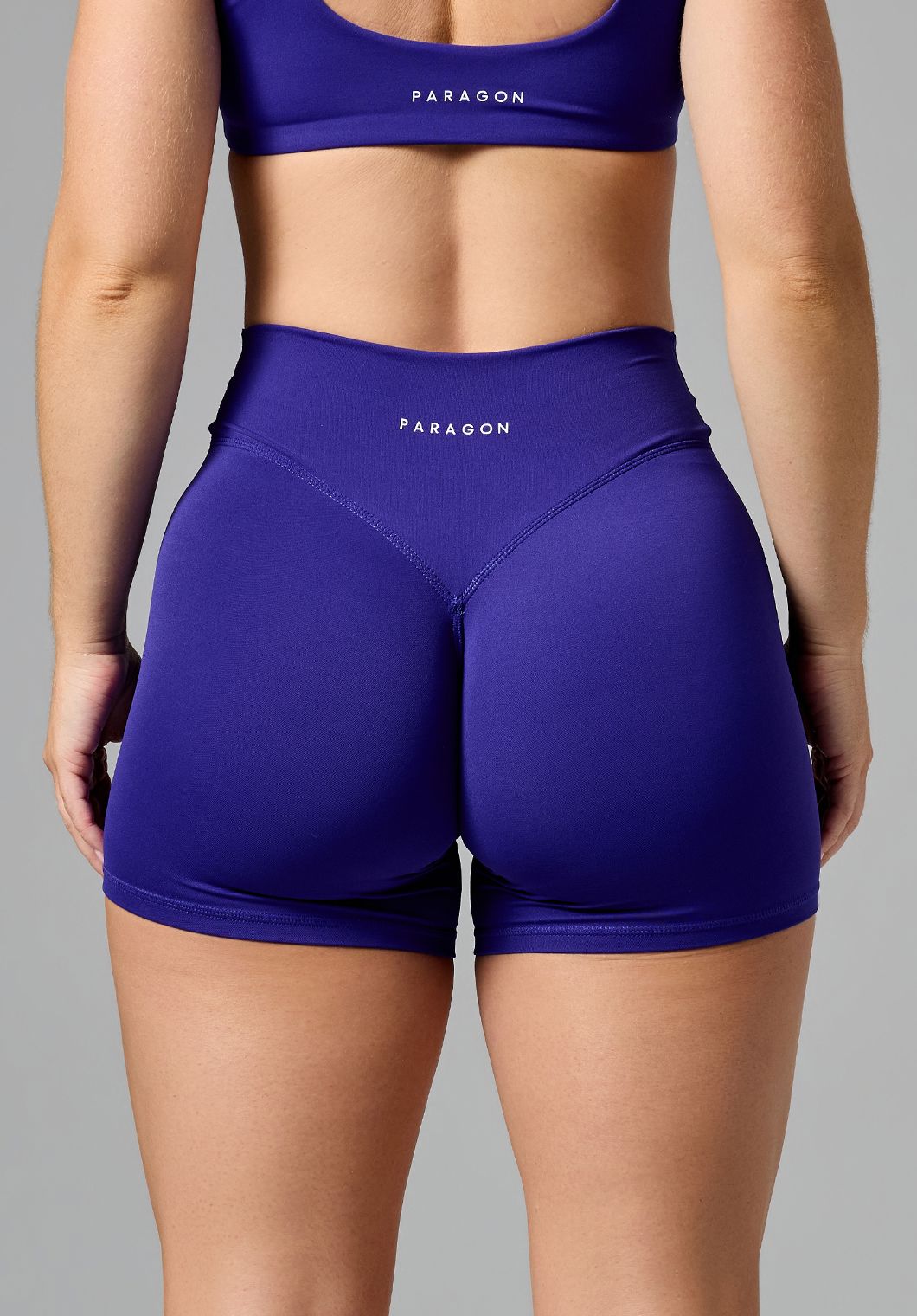 RecStretch™ V Wrap Mid-Rise Sculptseam® Plus Short 5” Cosmic Shorts Paragon Fitwear 