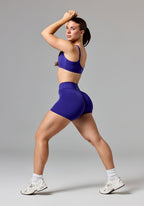 RecStretch™ V Wrap Mid-Rise Sculptseam® Plus Short 5” Cosmic Shorts Paragon Fitwear 