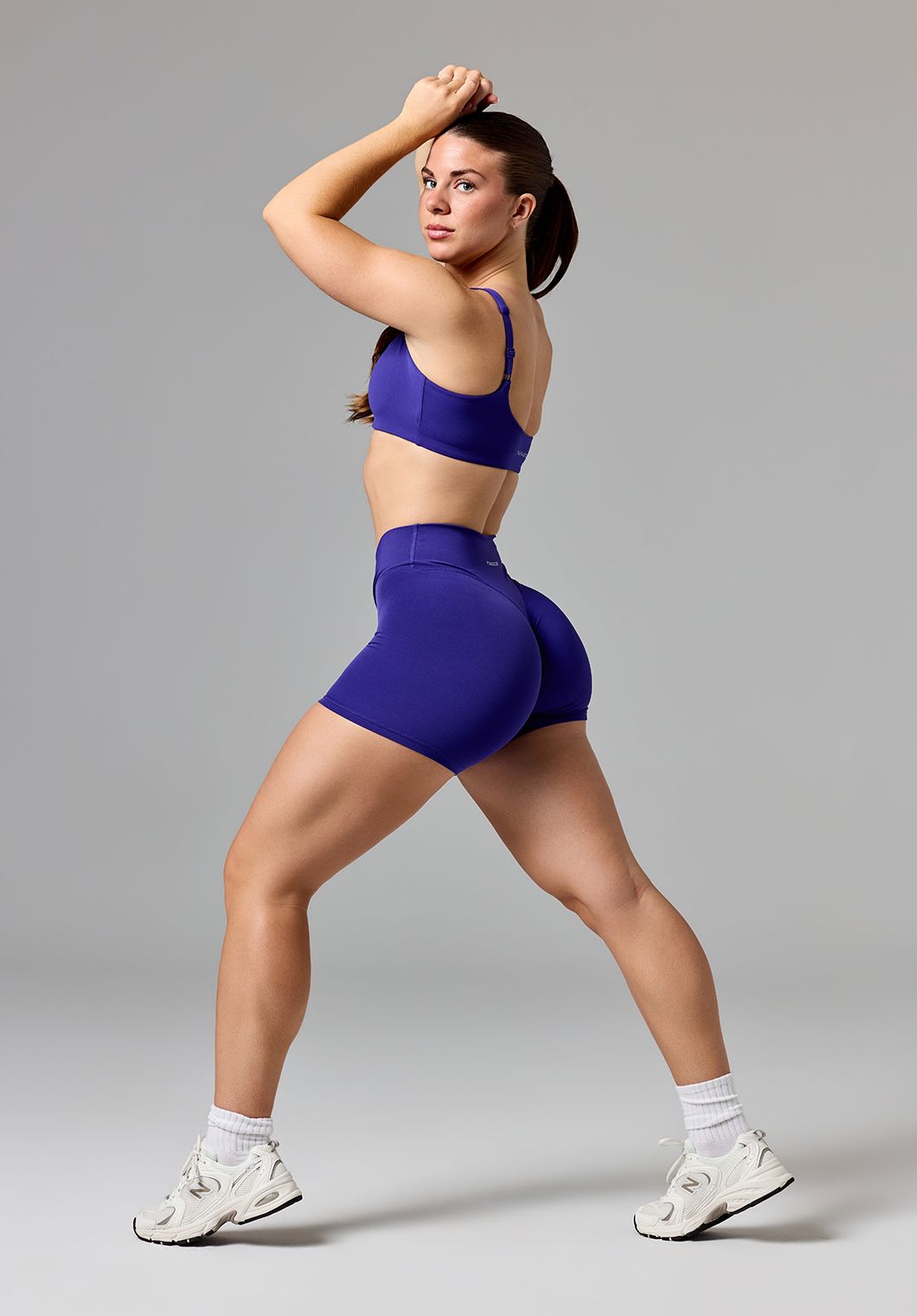 RecStretch™ V Wrap Mid-Rise Sculptseam® Plus Short 5” Cosmic Shorts Paragon Fitwear 