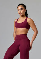 RecStretch™ Varsity Racerback Sports Bra PB&J Sports Bras Paragon Fitwear 