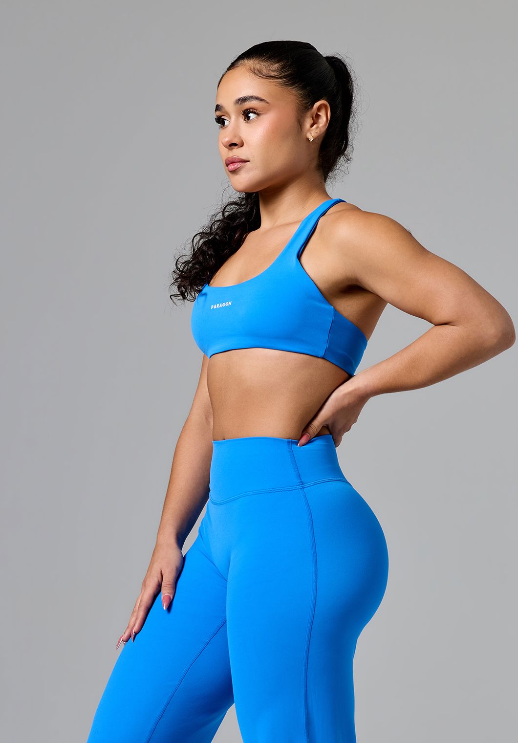 RecStretch™ Varsity Racerback Sports Bra Nitro Sports Bras Paragon Fitwear 