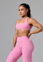 RecStretch™ Varsity Racerback Sports Bra Teacup Sports Bras Paragon Fitwear 