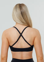 Recstretch™ Limitless Crossback Sports Bra Black Sports Bras Paragon Fitwear 
