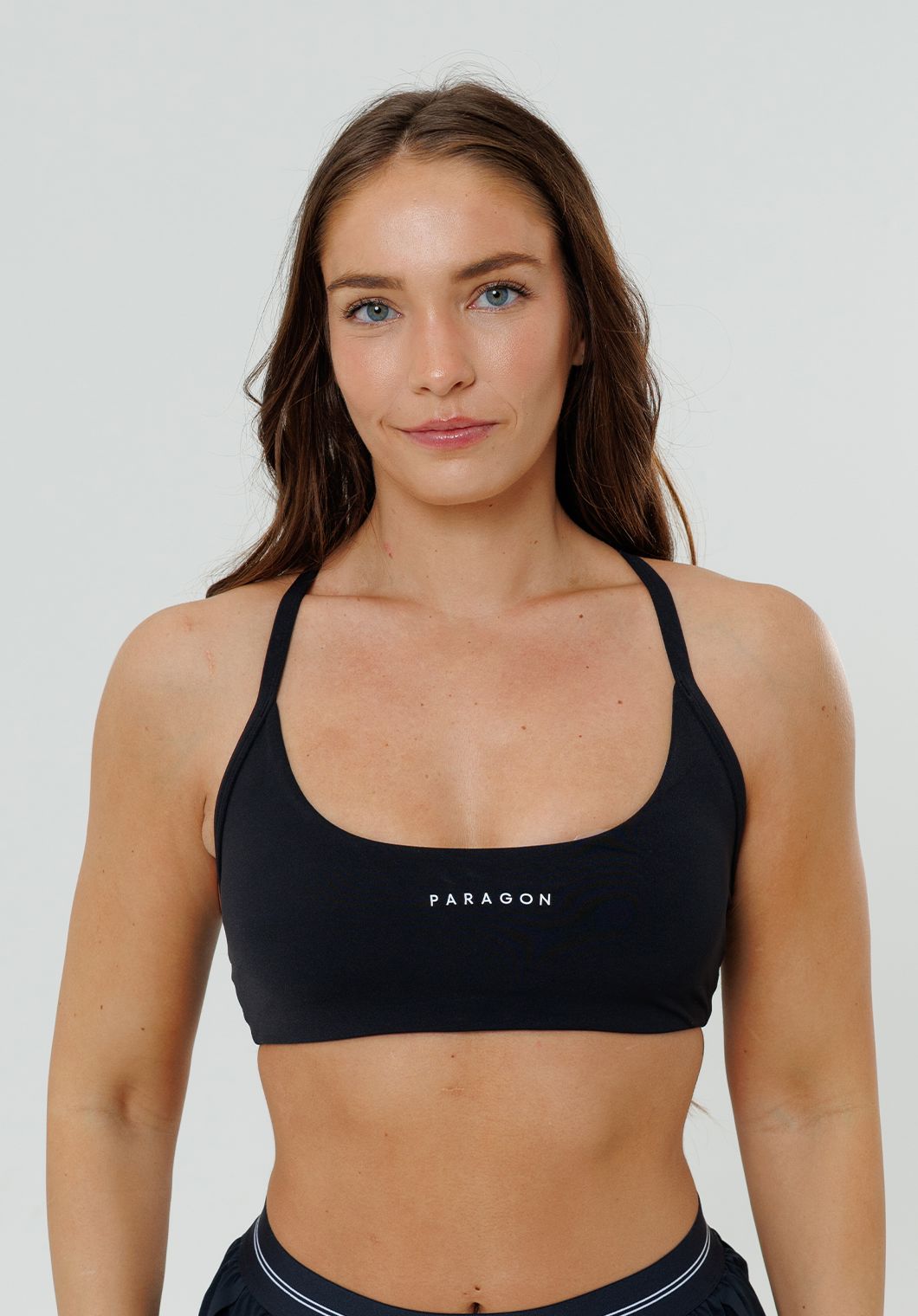 Recstretch™ Limitless Crossback Sports Bra Black Sports Bras Paragon Fitwear 