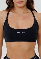 Recstretch™ Limitless Crossback Sports Bra Black Sports Bras Paragon Fitwear 