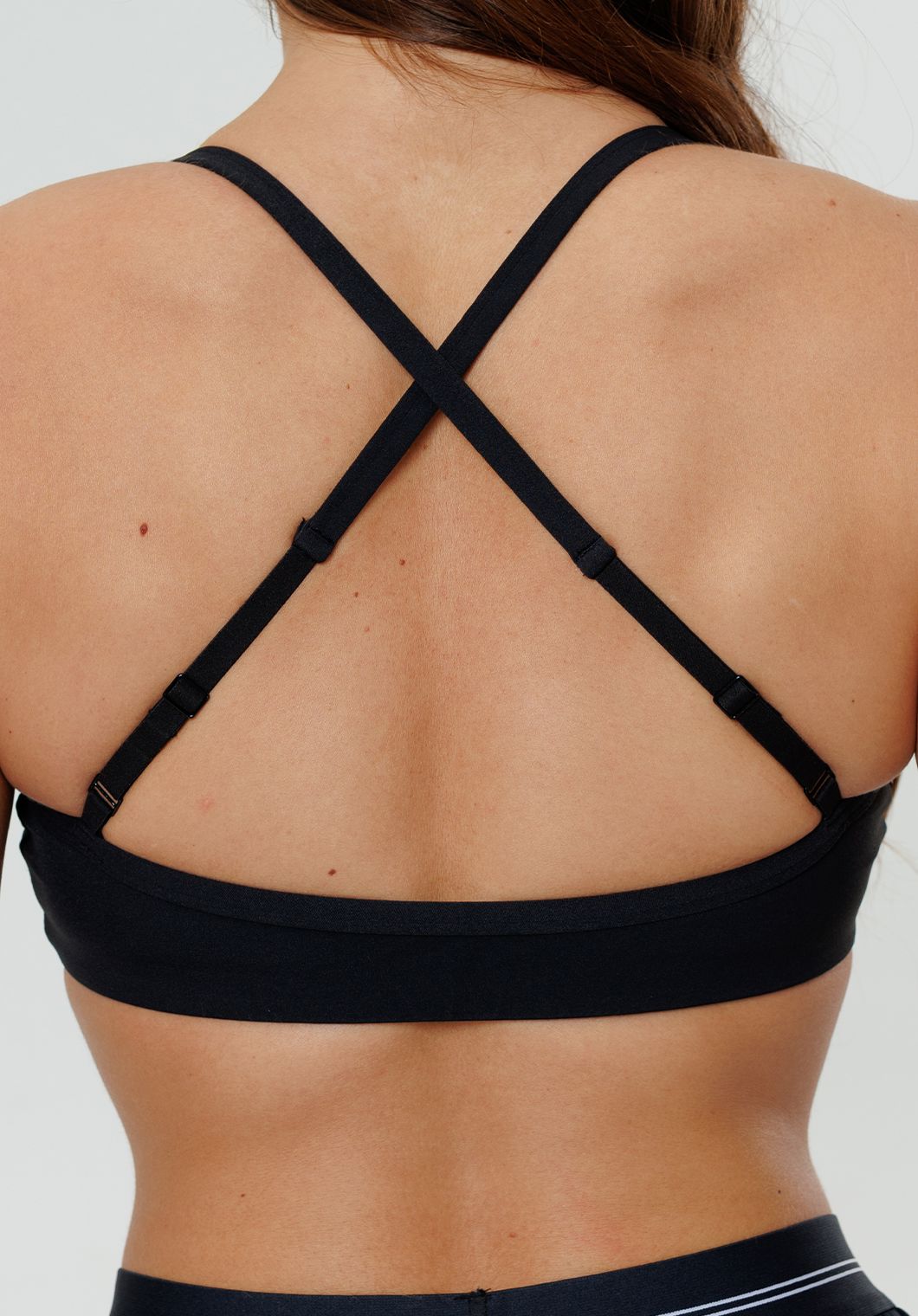 Recstretch™ Limitless Crossback Sports Bra Black Sports Bras Paragon Fitwear 