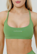 Recstretch™ Limitless Crossback Sports Bra Kiwi Sports Bras Paragon Fitwear 