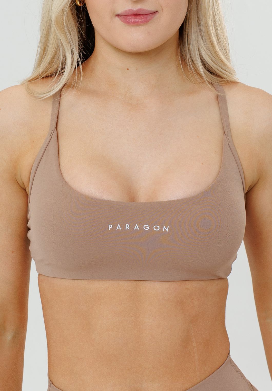 Recstretch™ Limitless Crossback Sports Bra Tan Line Sports Bras Paragon Fitwear 