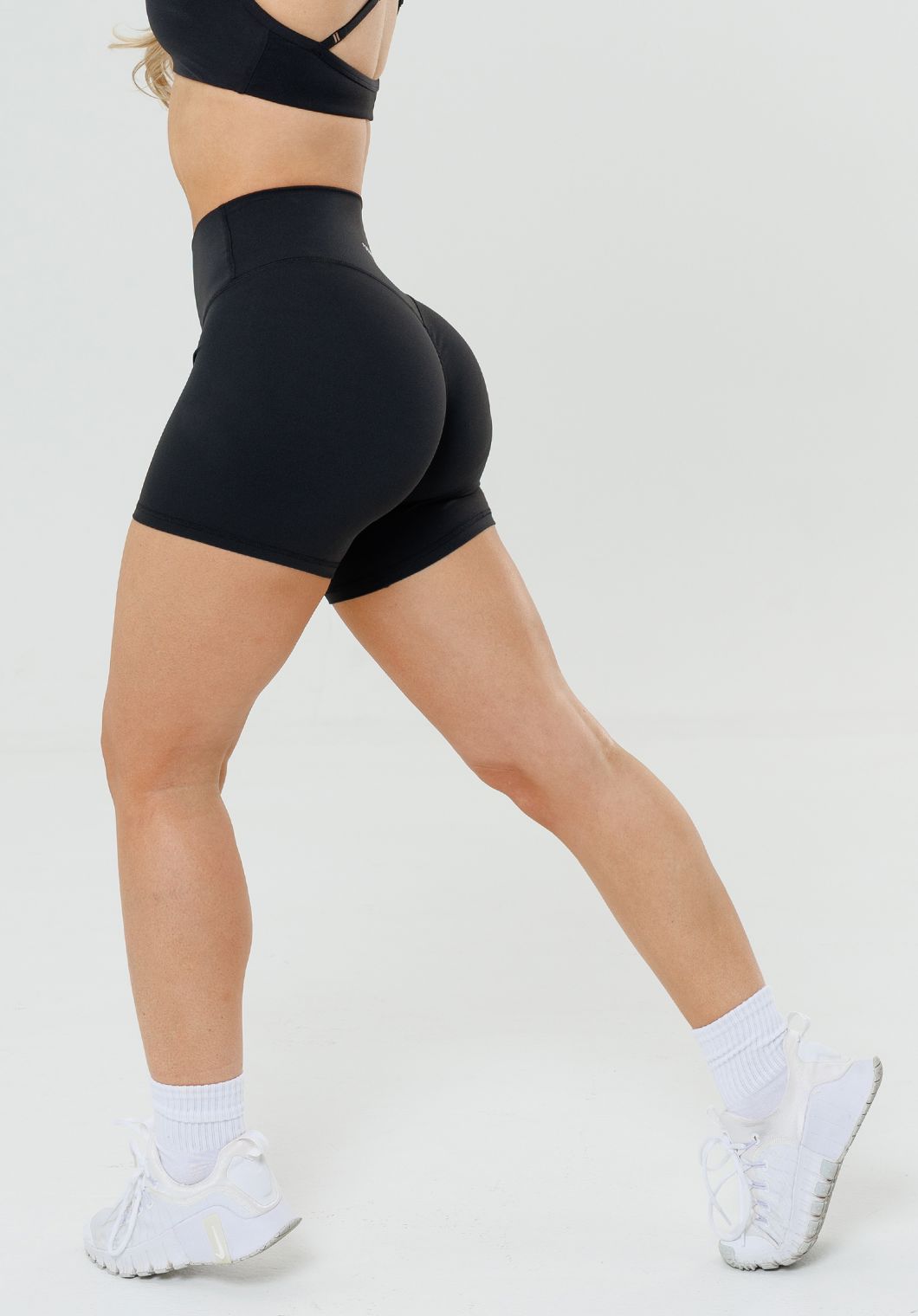 RecStretch Original High-Rise Sculptseam® Plus Short 5” Black Shorts Paragon Fitwear 