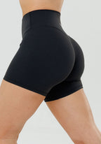 RecStretch Original High-Rise Sculptseam® Plus Short 5” Black Shorts Paragon Fitwear 