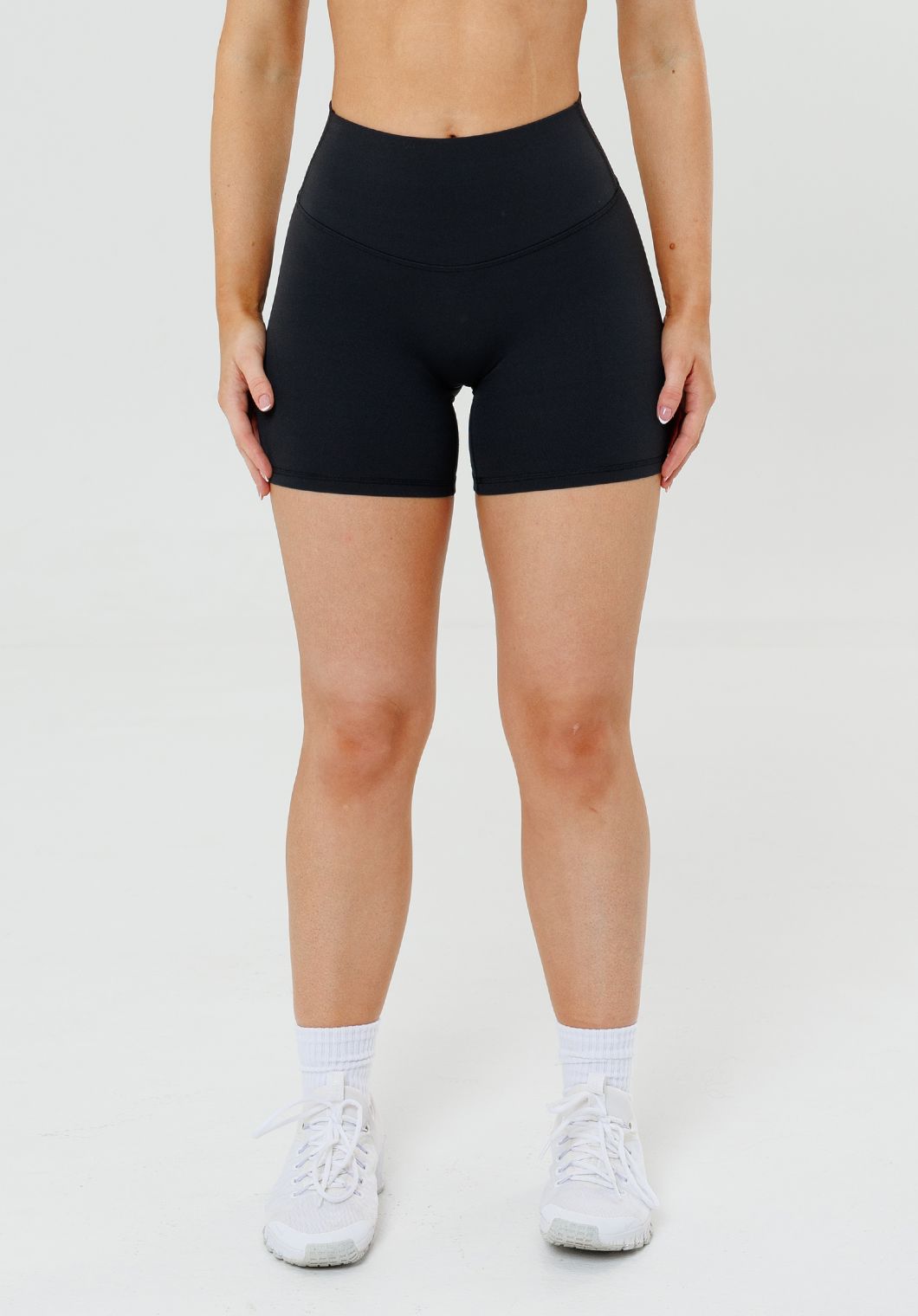 RecStretch Original High-Rise Sculptseam® Plus Short 5” Black Shorts Paragon Fitwear 