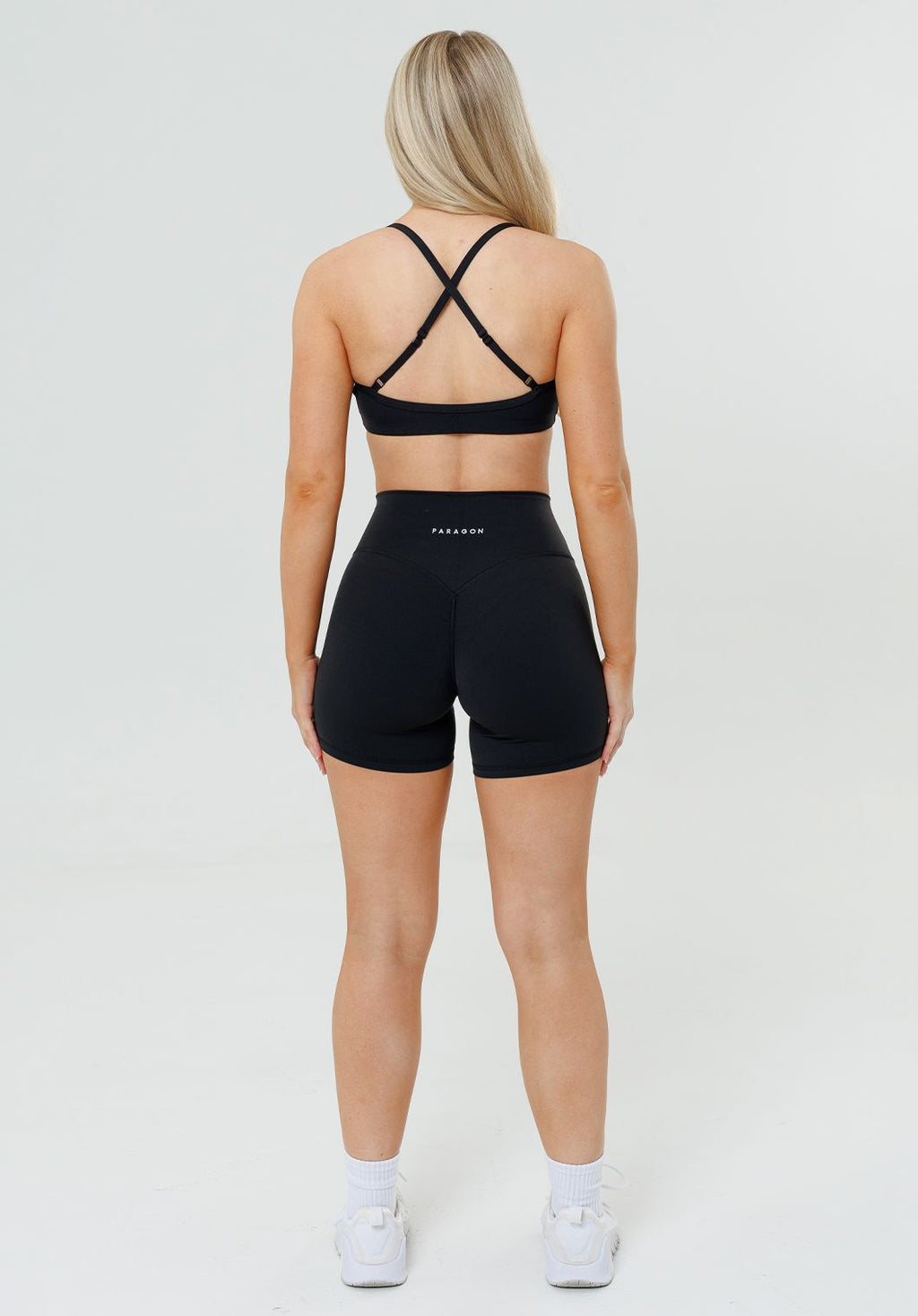 RecStretch Original High-Rise Sculptseam® Plus Short 5” Black Shorts Paragon Fitwear 