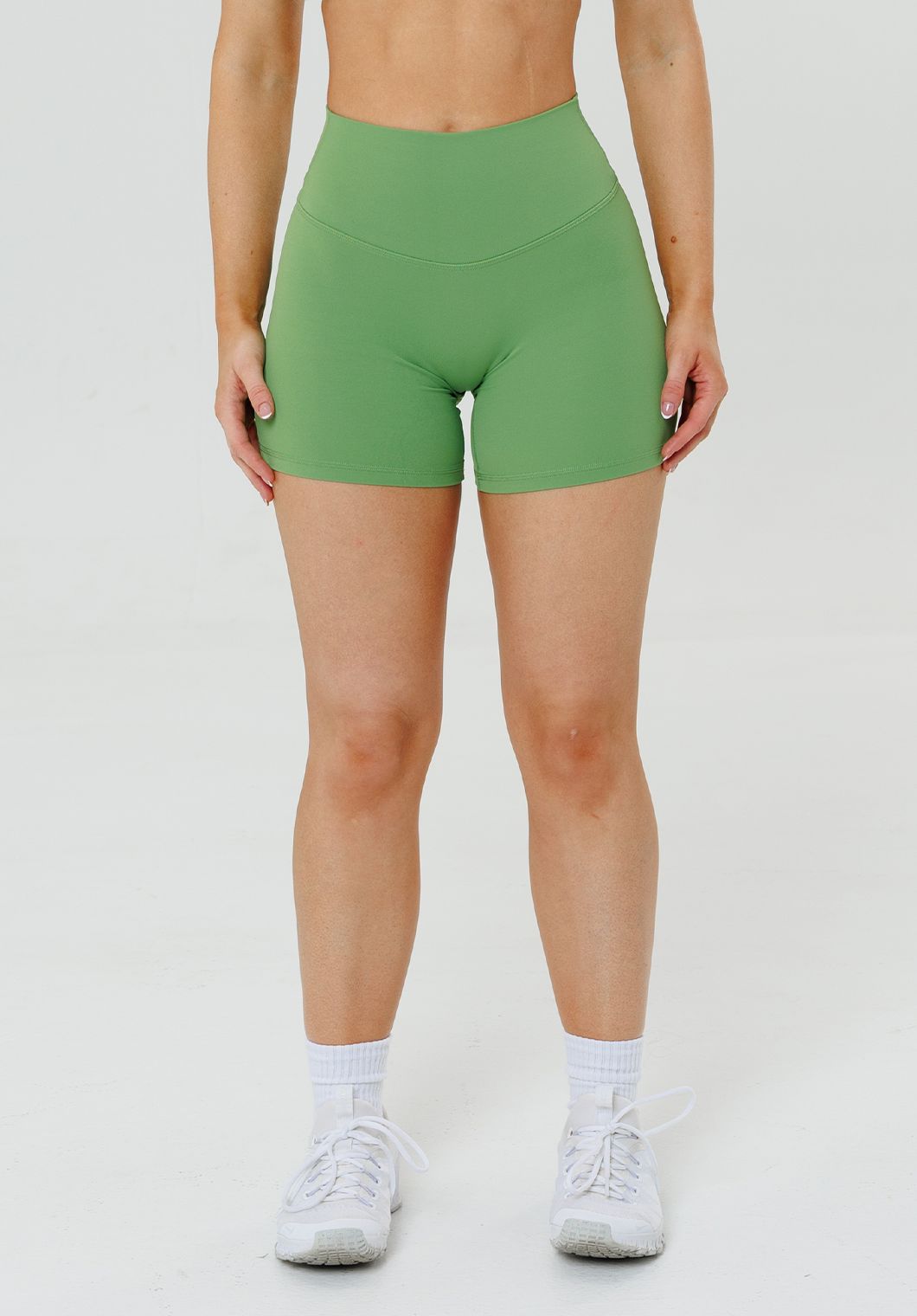 RecStretch™ Original High-Rise Sculptseam® Plus Short 5” Kiwi Shorts Paragon Fitwear 