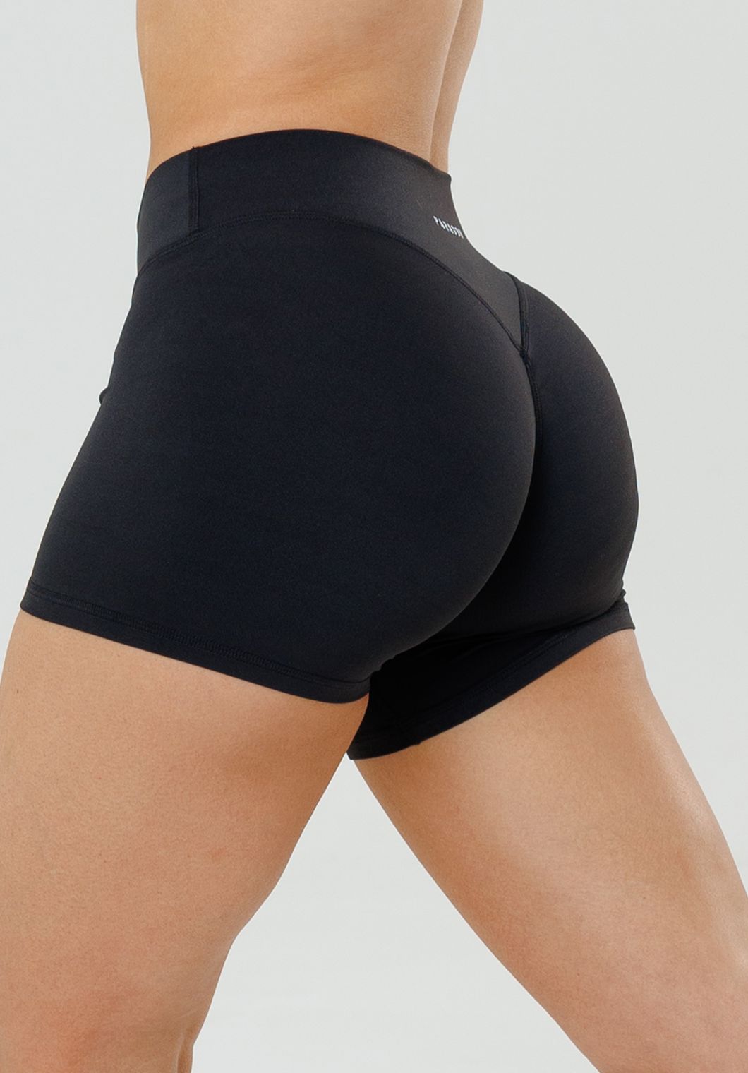 RecStretch™ Original Low-Rise Sculptseam® Plus Short 4” Black Shorts Paragon Fitwear 