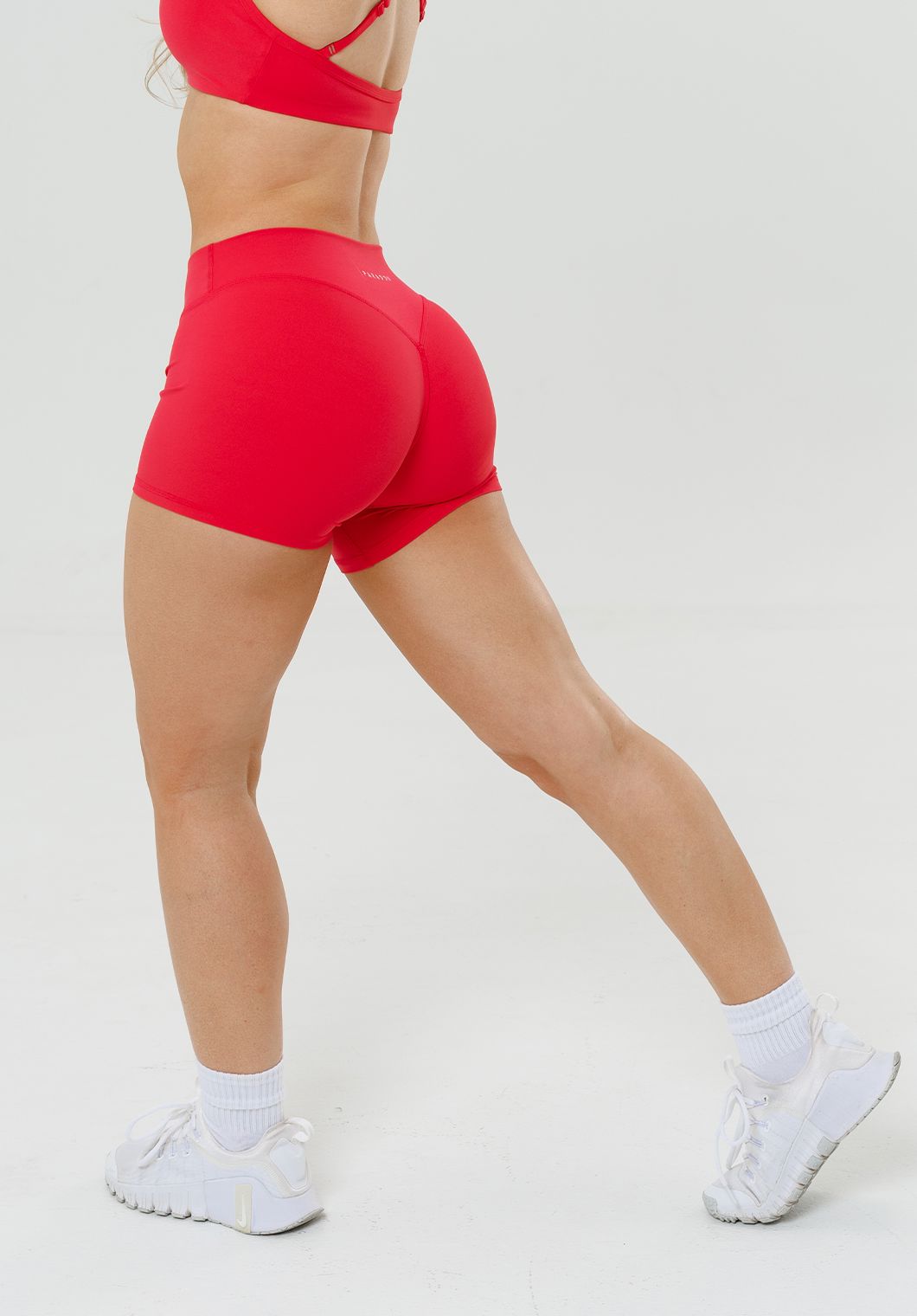 RecStretch™ Original Low-Rise Sculptseam® Plus Short 4” Fruit Punch Shorts Paragon Fitwear 