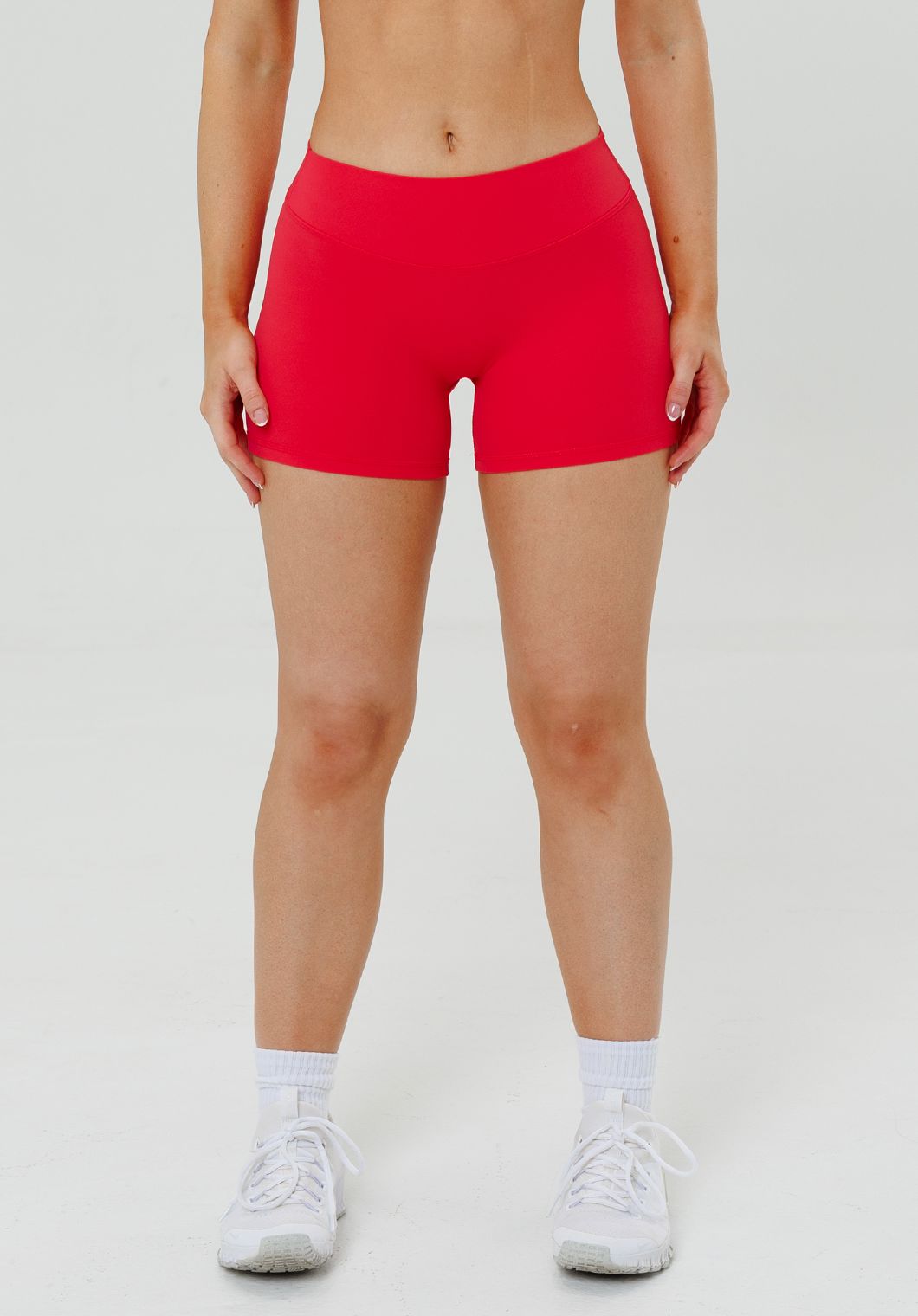 RecStretch™ Original Low-Rise Sculptseam® Plus Short 4” Fruit Punch Shorts Paragon Fitwear 