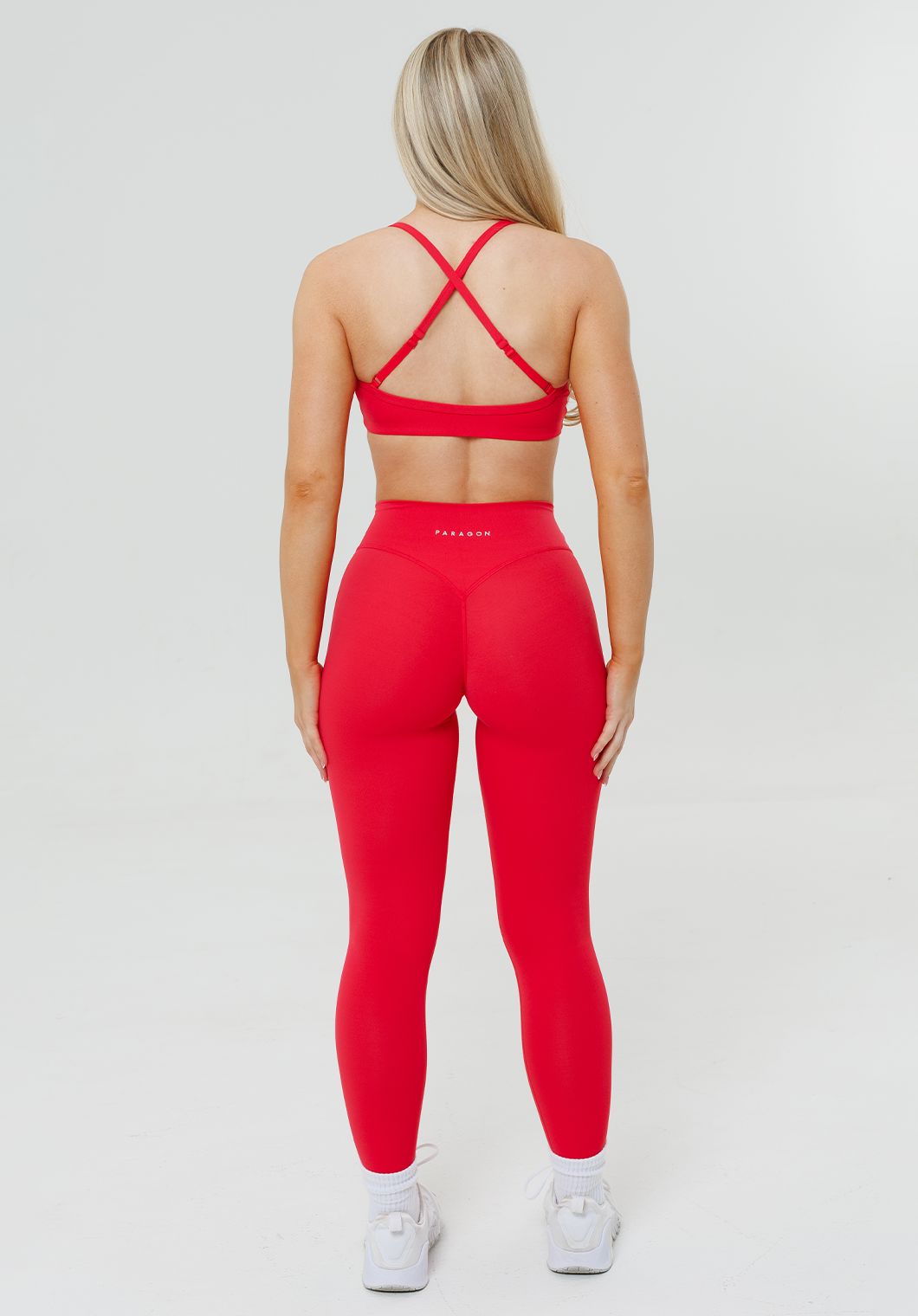 Recstretch™ Original Mid-Rise Sculptseam® Plus Legging Fruit Punch Leggings/Joggers Paragon Fitwear 
