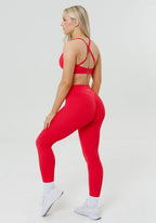 Recstretch™ Original Mid-Rise Sculptseam® Plus Legging Fruit Punch Leggings/Joggers Paragon Fitwear 