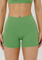 RecStretch™ Original Mid-Rise Sculptseam® Plus Short 4” Kiwi Shorts Paragon Fitwear 