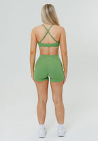 RecStretch™ Original Mid-Rise Sculptseam® Plus Short 4” Kiwi Shorts Paragon Fitwear 