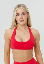 RecStretch™ Unbound Halter Sports Bra Fruit Punch Sports Bras Paragon Fitwear 