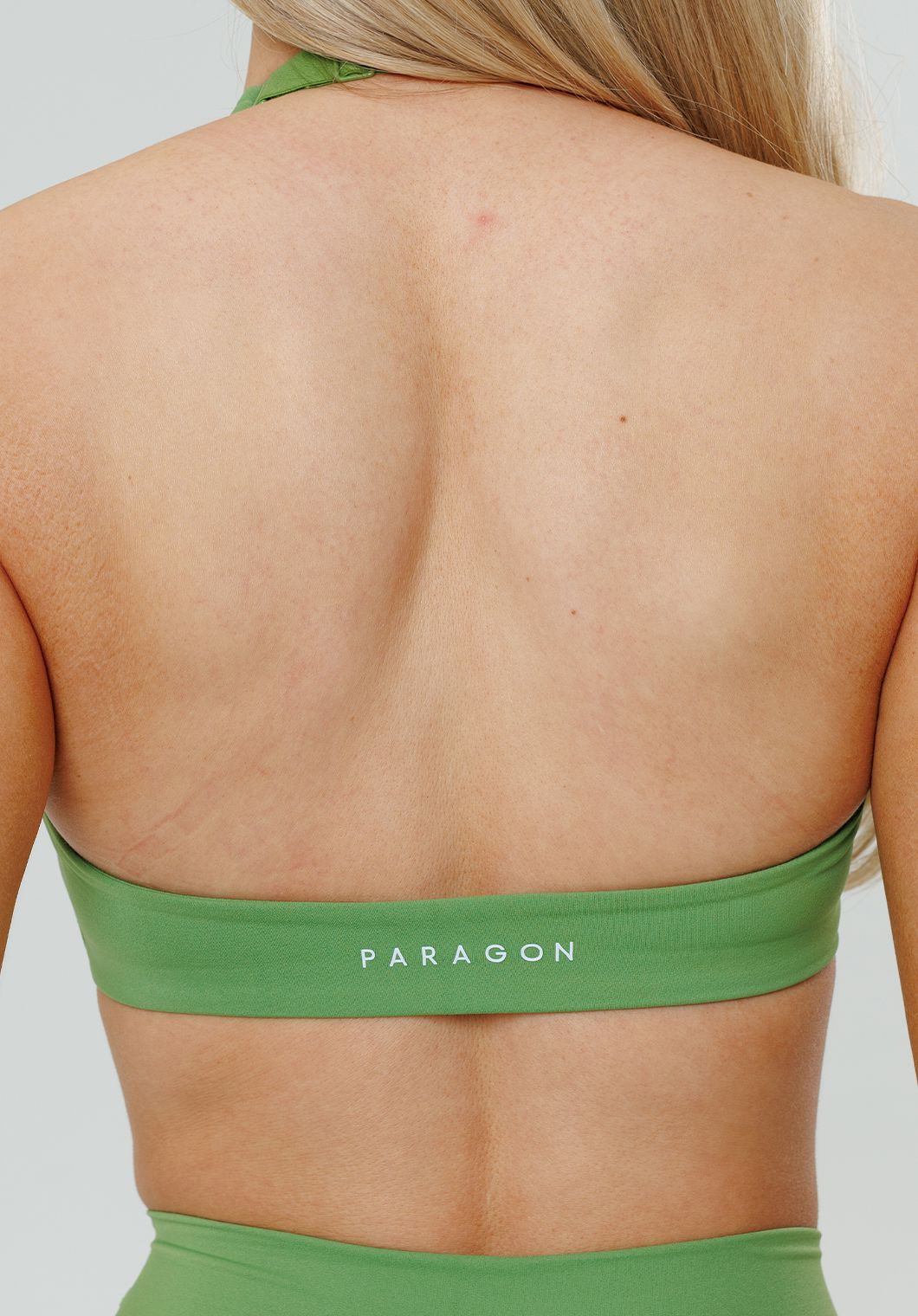 RecStretch™ Unbound Halter Sports Bra Kiwi Sports Bras Paragon Fitwear 
