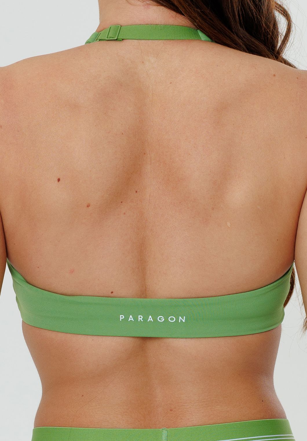 RecStretch™ Unbound Halter Sports Bra Kiwi Sports Bras Paragon Fitwear 