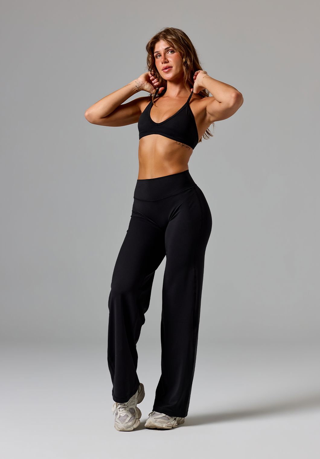 Reluna™ Bare Sports Bra Black Sports Bras Paragon Fitwear 