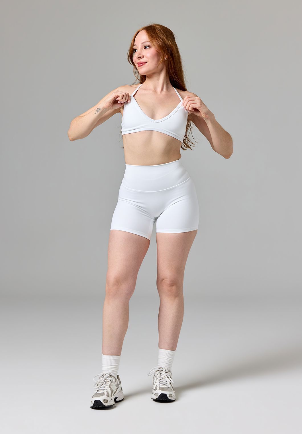 Reluna™ Bare Sports Bra White Sports Bras Paragon Fitwear 