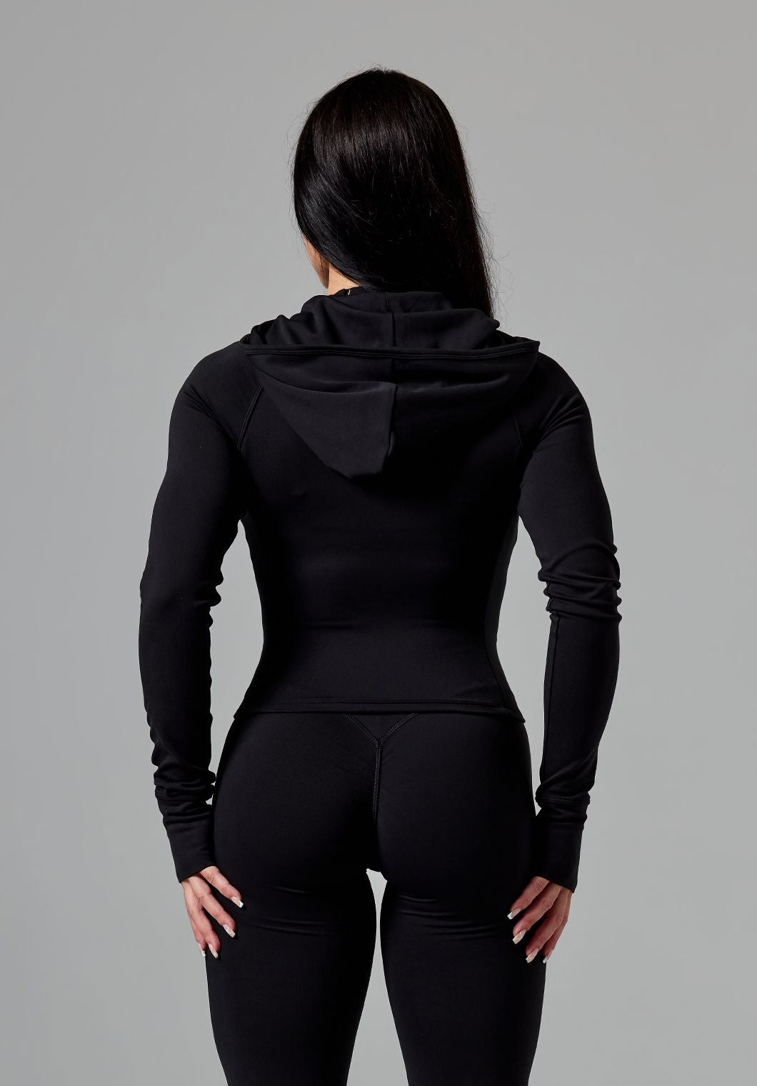 Reluna™ Contour Jacket Black Sports Bras Paragon Fitwear 