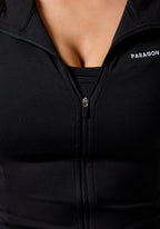 Reluna™ Contour Jacket Black Sports Bras Paragon Fitwear 