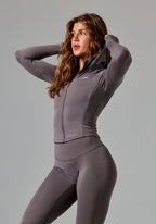 Reluna™ Contour Jacket Cement Sports Bras Paragon Fitwear 