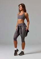Reluna™ Contour Jacket Cement Sports Bras Paragon Fitwear 