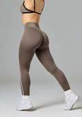 Reluna™ Contrast-Piping Sculptseam® Plus High-Rise Legging Thyme Leggings/Joggers Paragon Fitwear 