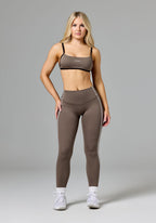 Reluna™ Contrast-Piping Sculptseam® Plus High-Rise Legging Thyme Leggings/Joggers Paragon Fitwear 