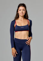 Reluna™ Cropped Shrug Top Nightshade Tops/Tanks Paragon Fitwear 