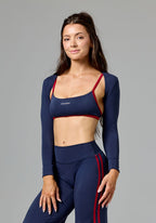 Reluna™ Cropped Shrug Top Nightshade Tops/Tanks Paragon Fitwear 