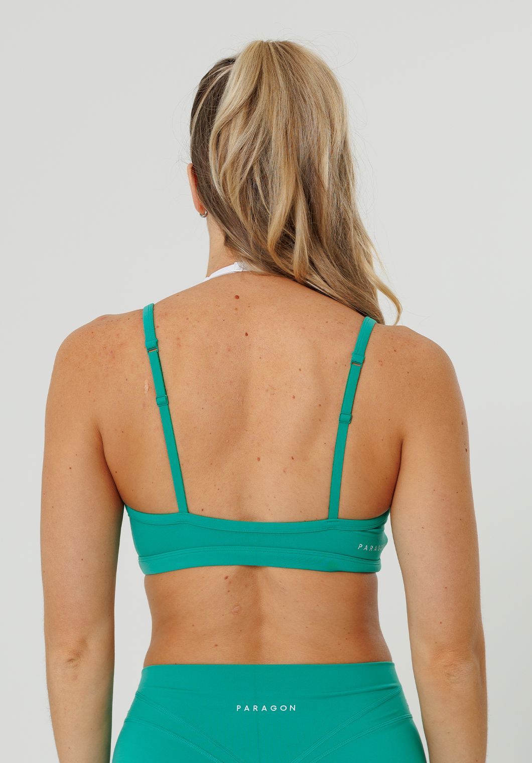 Reluna™ Double-Layer Sports Bra Dark Mint Sports Bras Paragon Fitwear 