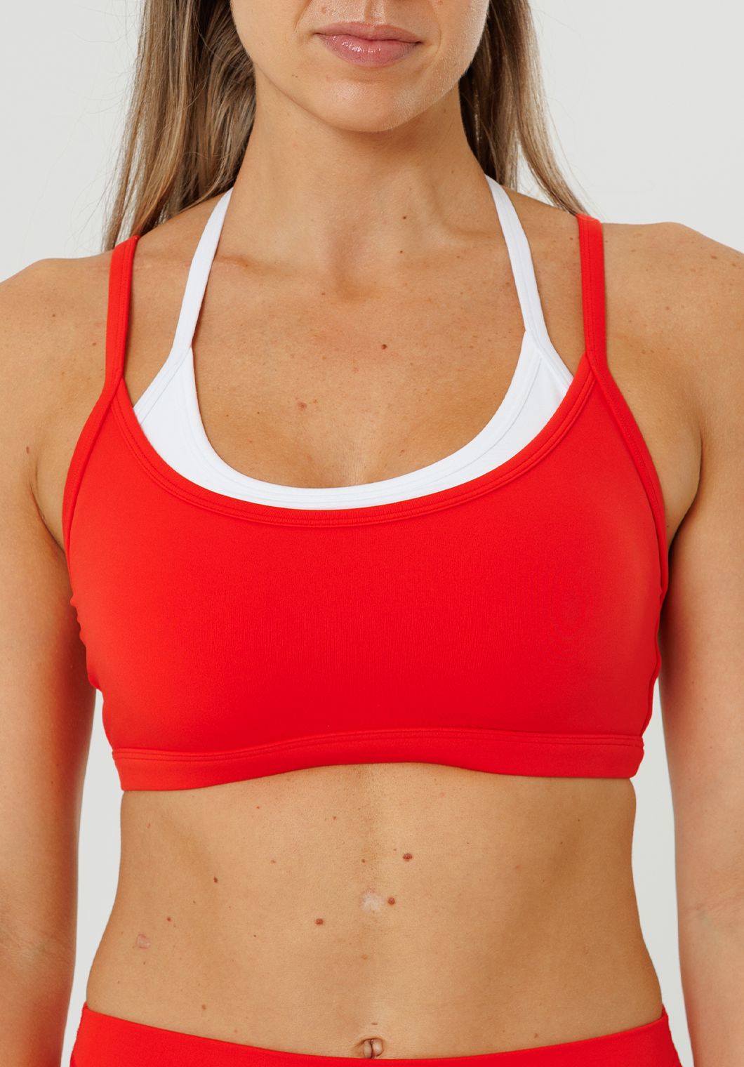 Reluna™ Double-Layer Sports Bra Strawberry Sports Bras Paragon Fitwear 