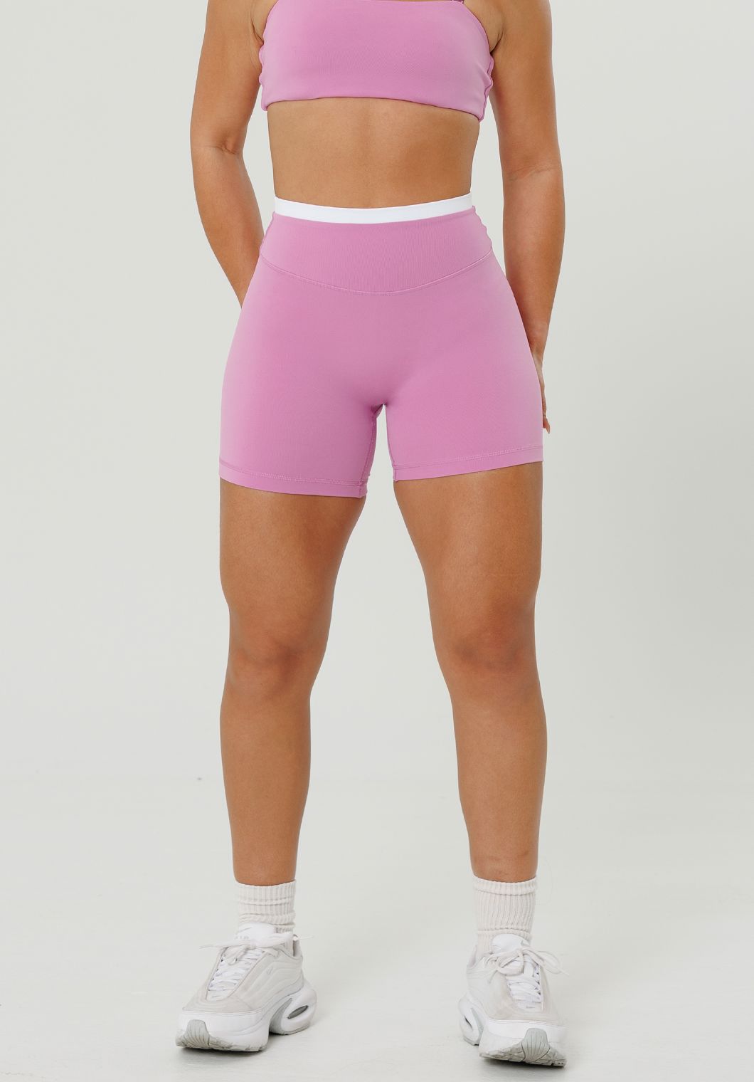 Reluna Double-Layer High-Rise Sculptseam® Plus Short 5" Tulip Leggings/Joggers Paragon Fitwear 
