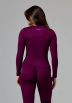 Reluna™ Full Length Long Sleeve Top Velvet Tops/Tanks Paragon Fitwear 