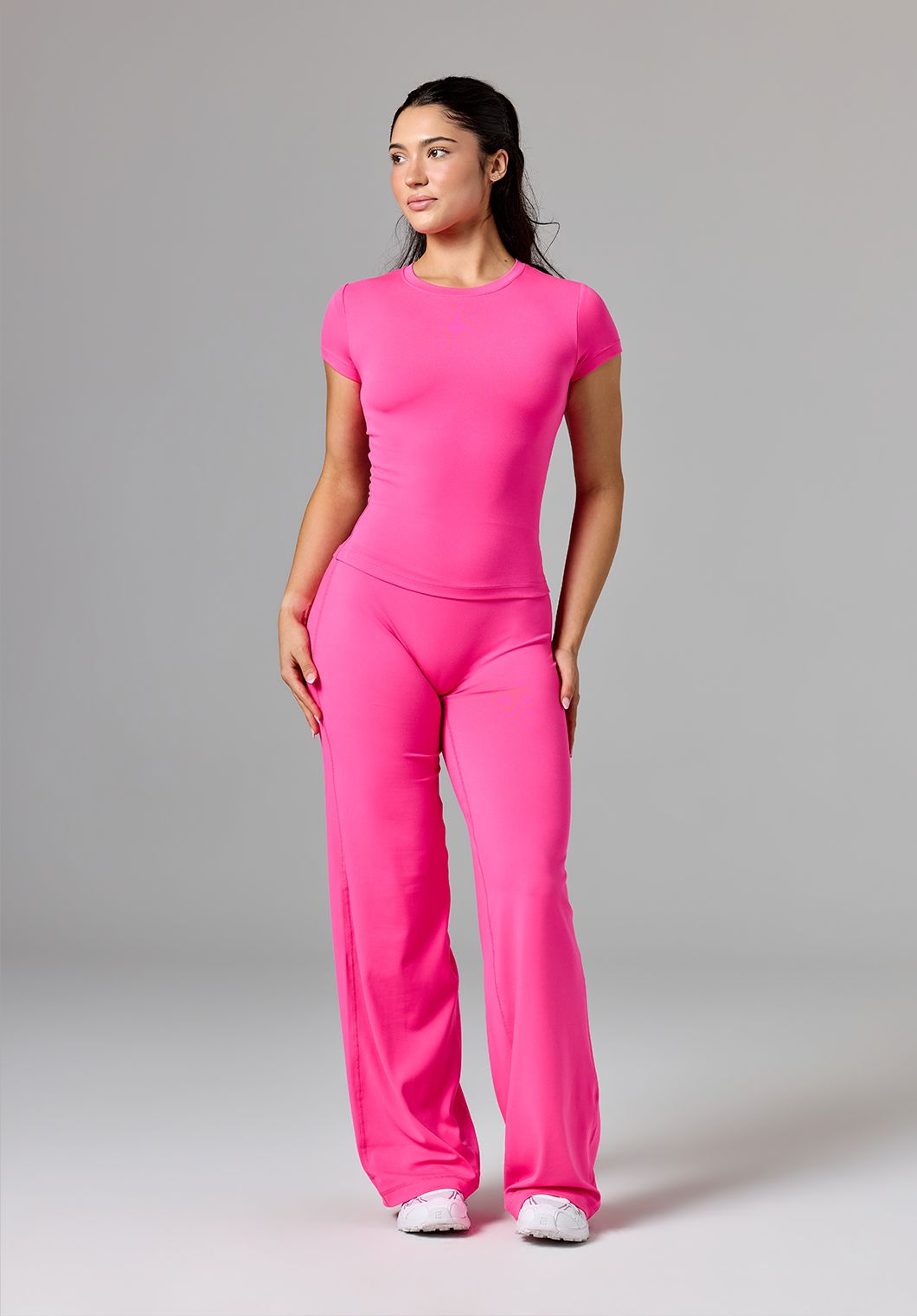 Reluna™ Full Length Short Sleeve Top Crush Tops/Tanks Paragon Fitwear 