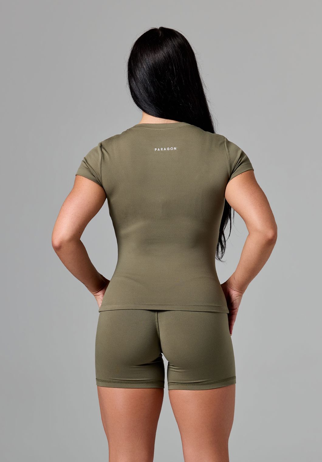 Reluna™ Full Length Short Sleeve Top Everglades Tops/Tanks Paragon Fitwear 