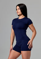 Reluna™ Full Length Short Sleeve Top Ink Tops/Tanks Paragon Fitwear 