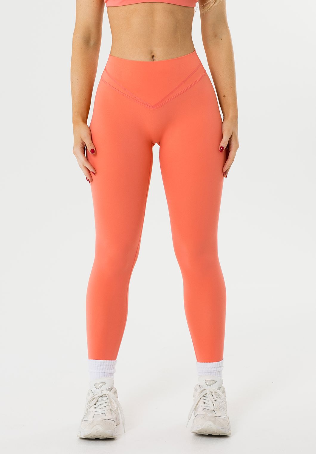 Reluna™ Icon High-Rise Sculptseam® Plus Legging Juicy Peach Leggings/Joggers Paragon Fitwear 