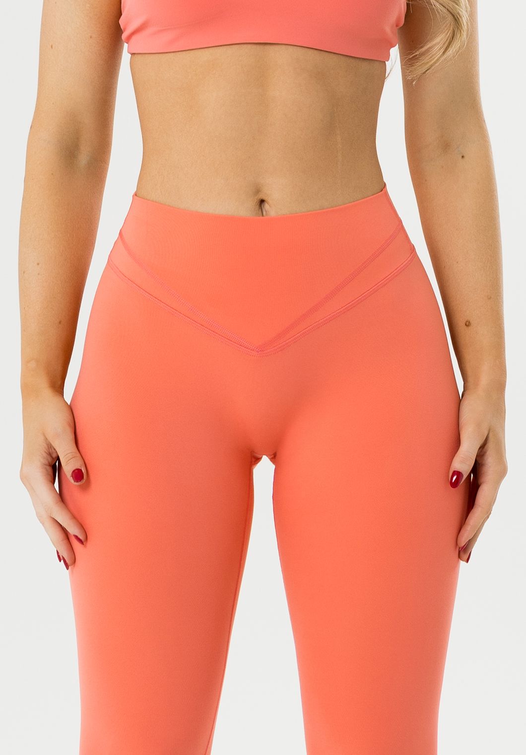 Reluna™ Icon High-Rise Sculptseam® Plus Legging Juicy Peach Leggings/Joggers Paragon Fitwear 